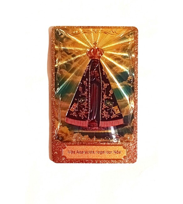 Enfeite Ímã Geladeira Nossa Senhora Aparecida 8,5 cm